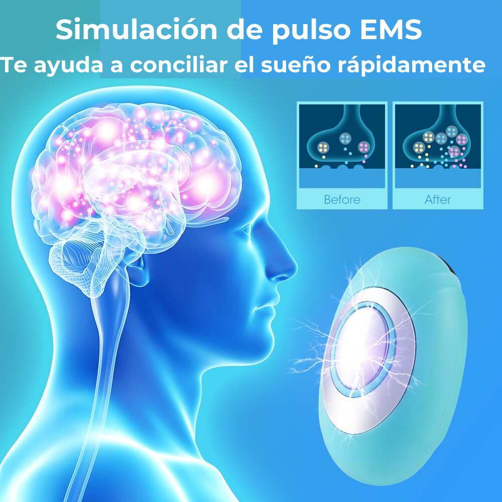 Dispositivo de ayuda para dormir, reduce el estrés y mejora la calidad del sueño