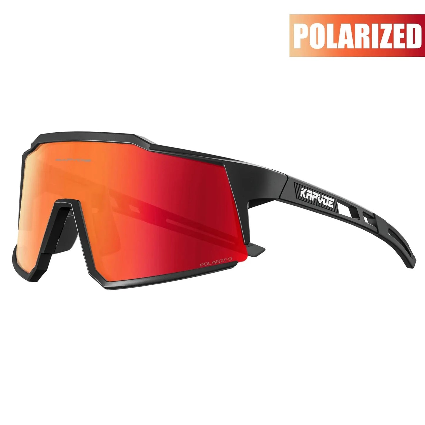 Lentes Kapvoe protección UV400, polarizadas para ciclismo de montaña, ciclismo carretera, running, Trekking , Padel, deportes al aire libre para hombre y mujer
