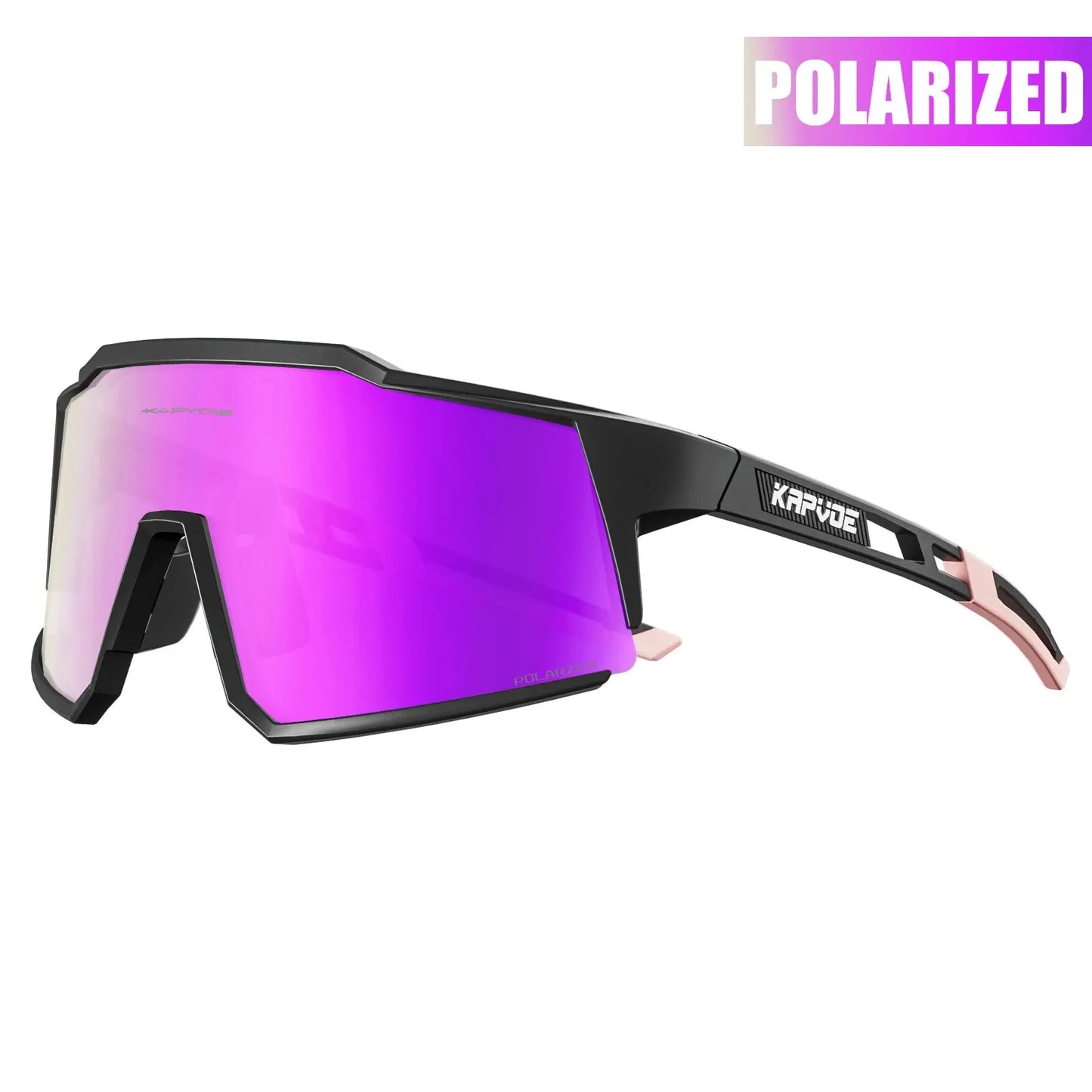 Lentes Kapvoe protección UV400, polarizadas para ciclismo de montaña, ciclismo carretera, running, Trekking , Padel, deportes al aire libre para hombre y mujer