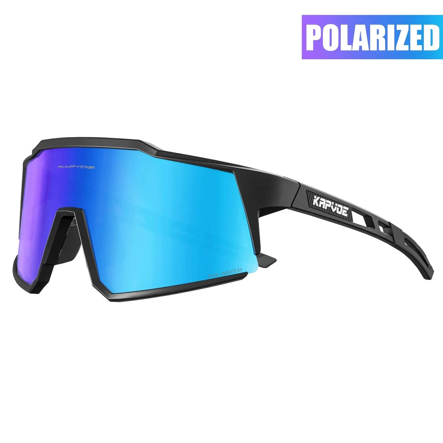 Lentes Kapvoe protección UV400, polarizadas para ciclismo de montaña, ciclismo carretera, running, Trekking , Padel, deportes al aire libre para hombre y mujer
