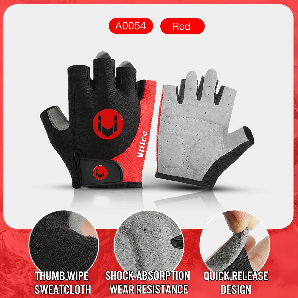 Guantes de Ciclismo, Running, Senderismo, Trekking y otros deportes al aire libre