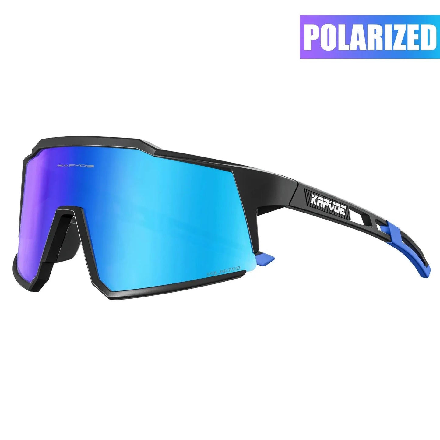 Lentes Kapvoe protección UV400, polarizadas para ciclismo de montaña, ciclismo carretera, running, Trekking , Padel, deportes al aire libre para hombre y mujer