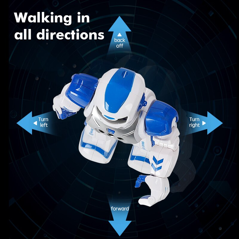 Robot Inteligente Para Niños Smart (Control Remoto-detección de gestos - Programación - Musical )