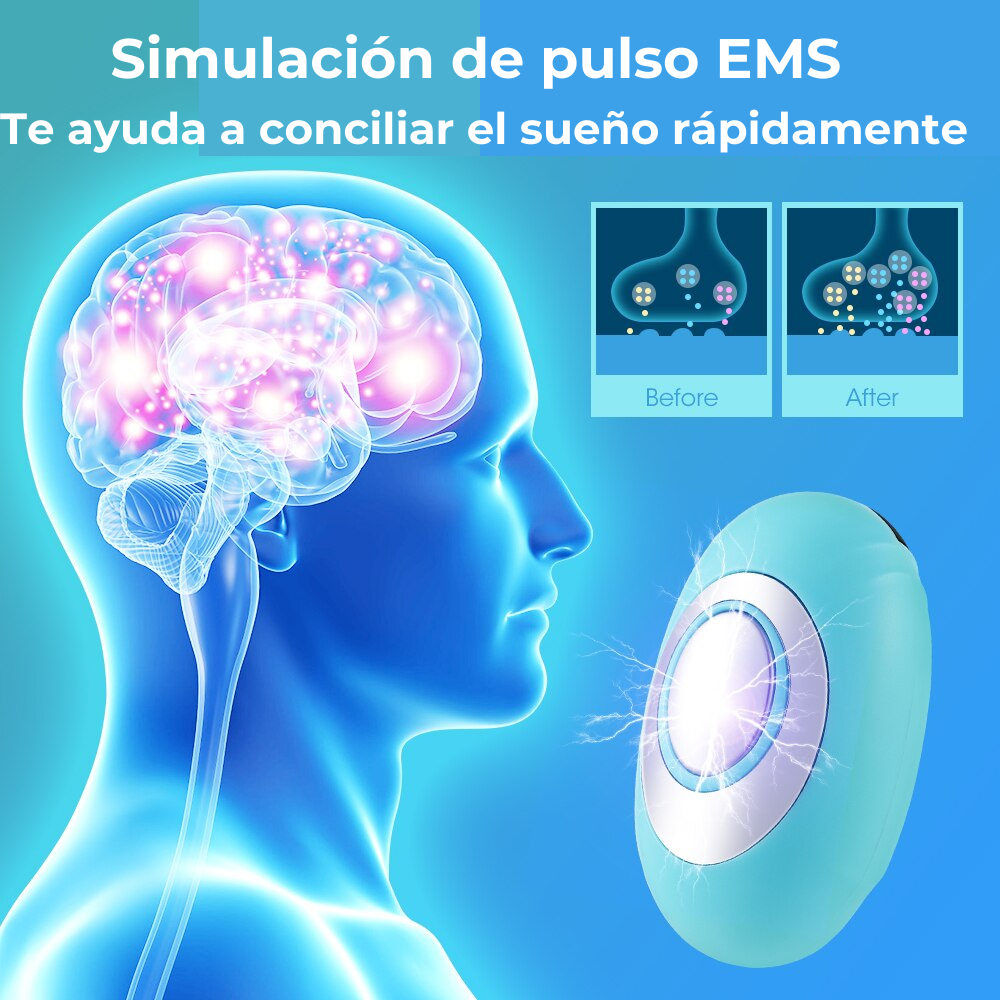 Dispositivo de ayuda para dormir,  reduce el estrés y mejora la calidad del sueño