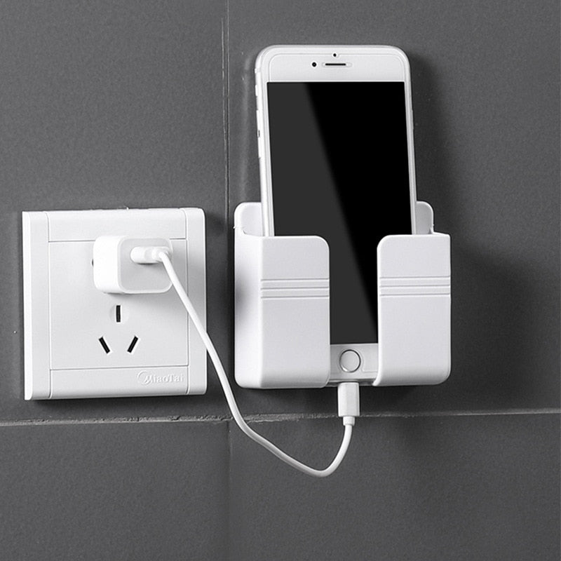 Soporte de Pared Adhesivo para celular y control remoto, 4 unidades