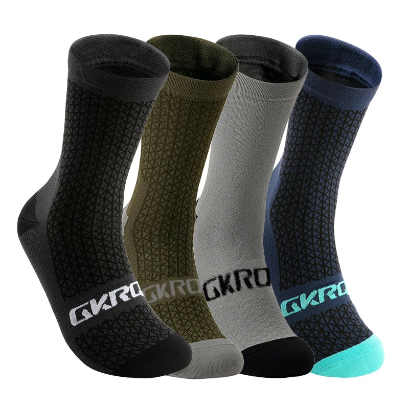 4 pares de calcetines profesionales para ciclismo, runing , Padel  y para todas las actividades deportivas al aire libre hombres y mujeres