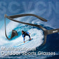 Lentes de sol SCVCN , para hombre y mujer protección UV400 - Ciclismo de montaña o de carretera, Running, Padel, Trekking, Esqui, Pesca, Golf, deportes al aire libre.