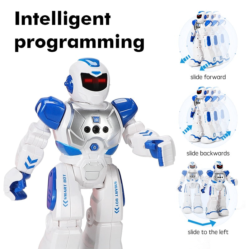 Robot Inteligente Para Niños Smart  (Control Remoto-detección de gestos - Programación - Musical )