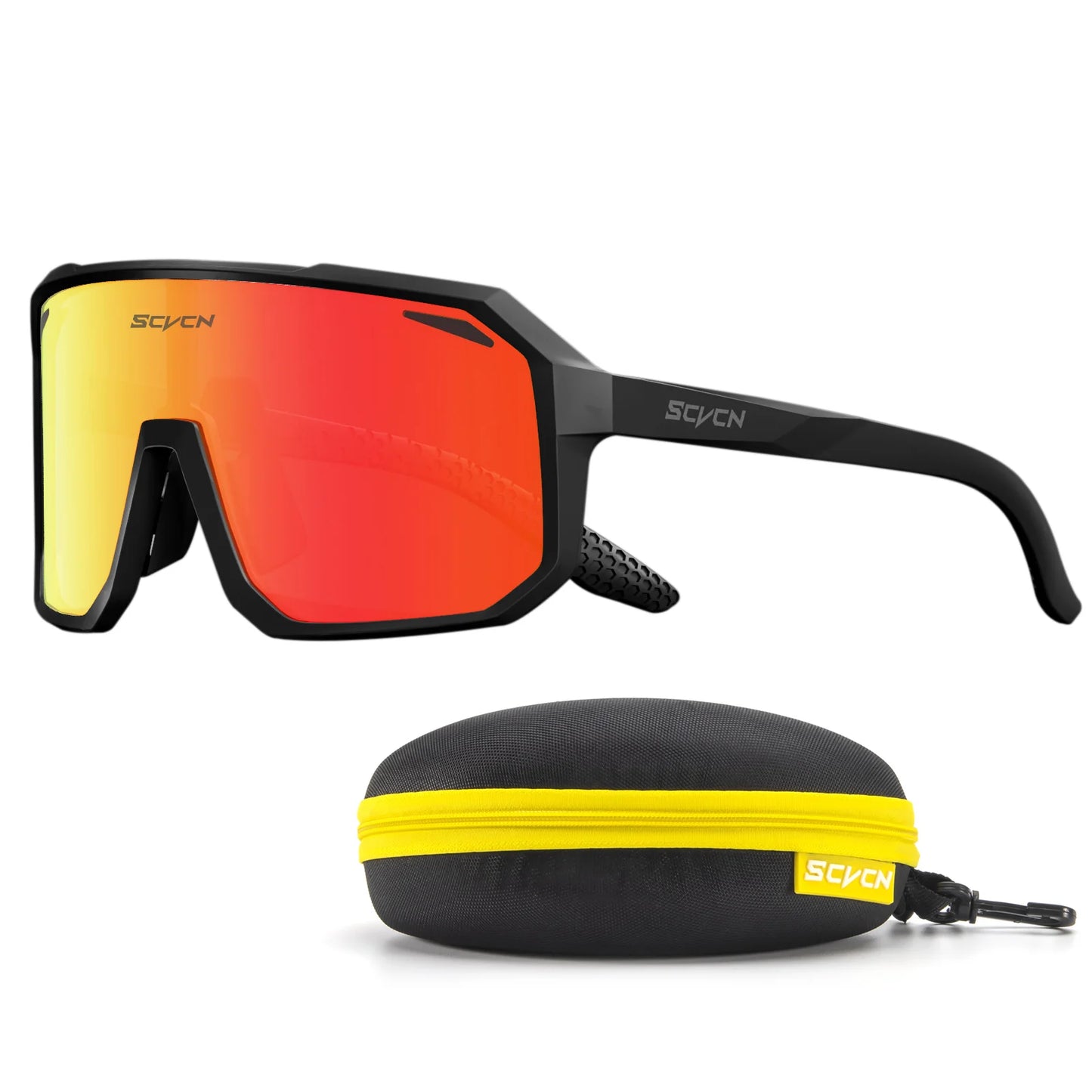 Lentes de sol SCVCN, para hombre y mujer protección UV400 - Ciclismo de montaña o de carretera, Running, Padel, Trekking, Esqui, Pesca, Golf, deportes al aire libre.